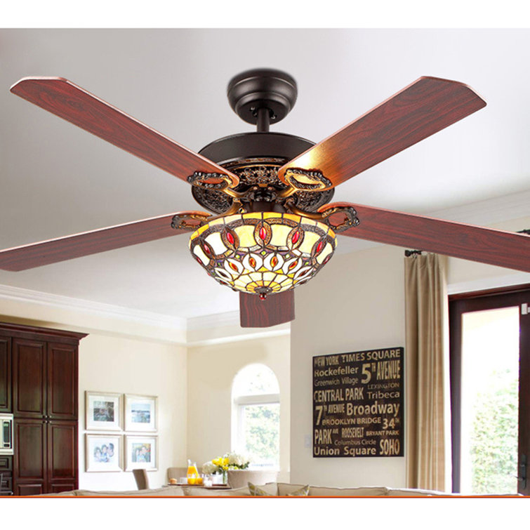 Bloomsbury Market 52'' Airys 5 Blade Smart Standard Ceiling Fan with